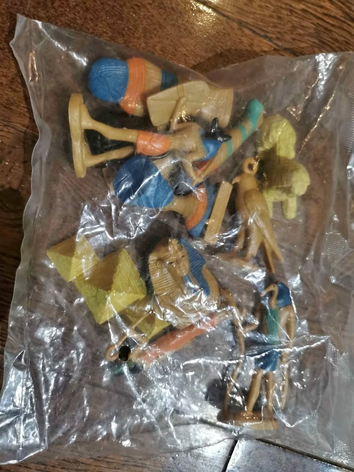 Ancient Egypt Figurines Set - 12PCS Pyramid Mummy Statues