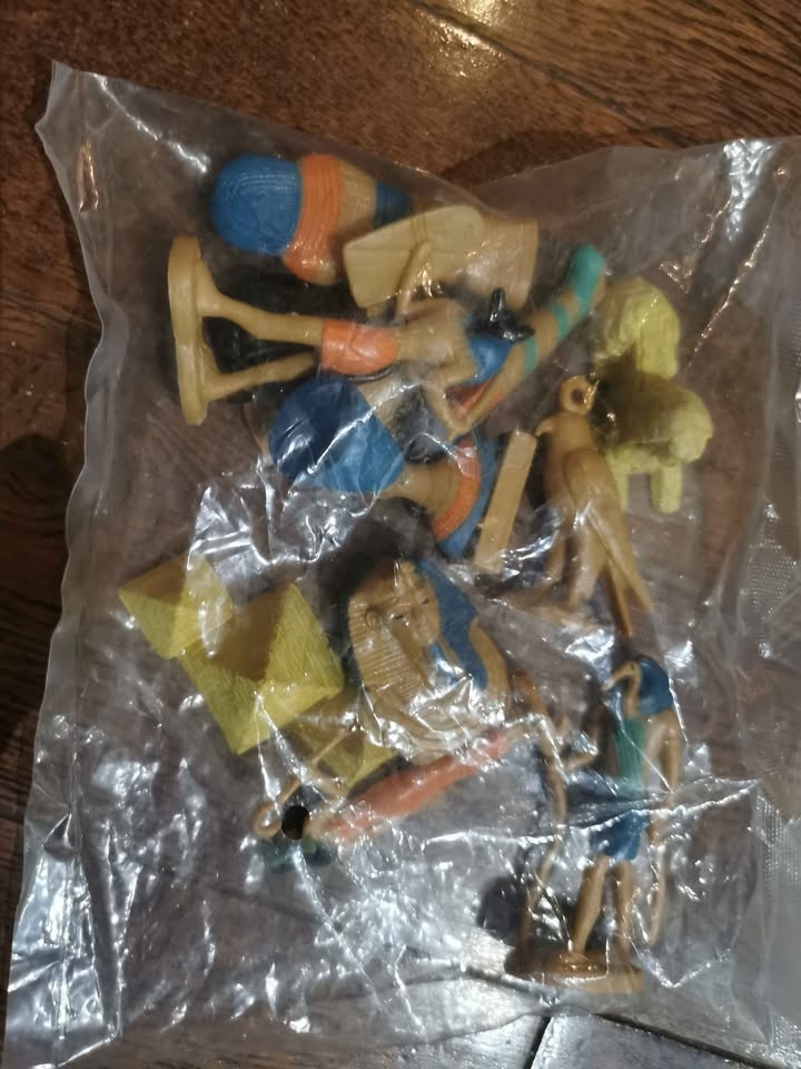 Ancient Egypt Figurines Set - 12PCS Pyramid Mummy Statues - photo 2