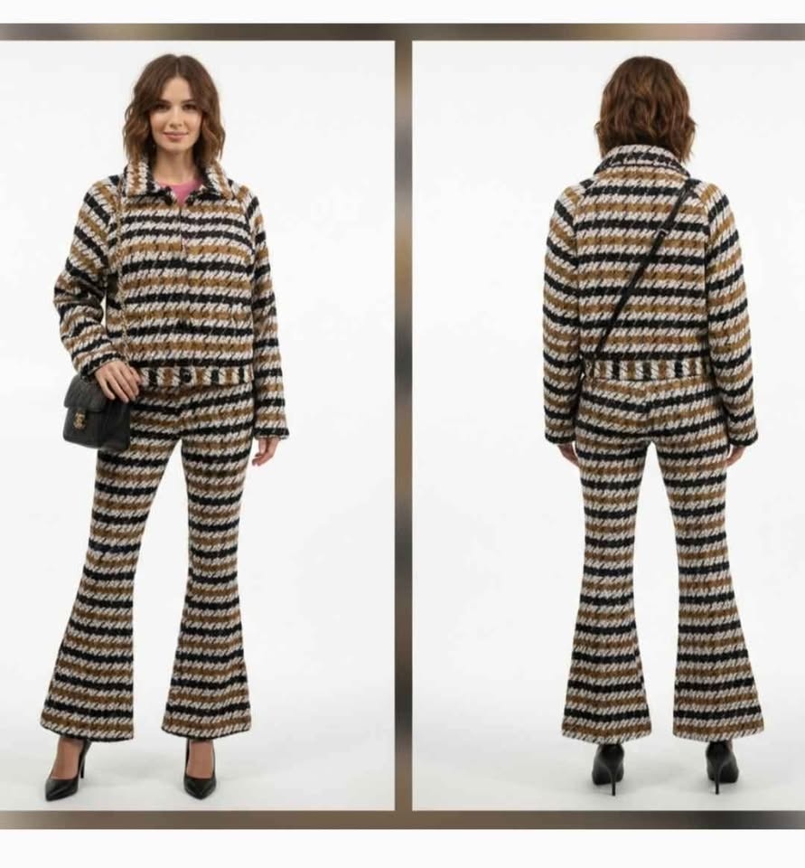 SCOTCH & SODA Wool-Blend Houndstooth Tweed Jacket - Size XS - photo 5