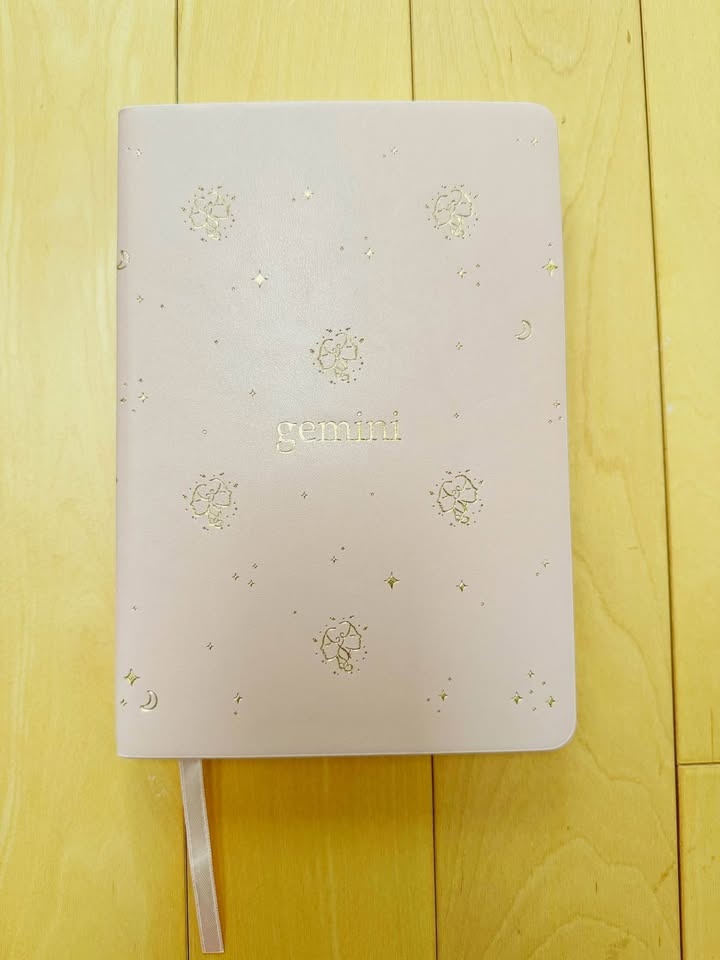 Cat & Tae Collective Gemini Pink Notebook