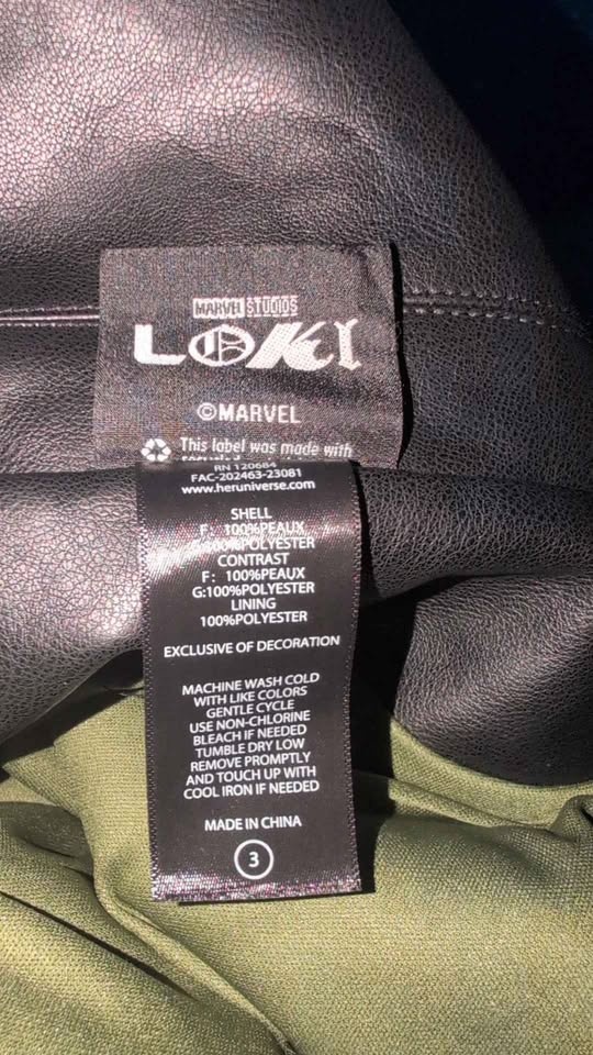 Her Universe Marvel Loki Moto Jacket Plus Size 3X - photo 4