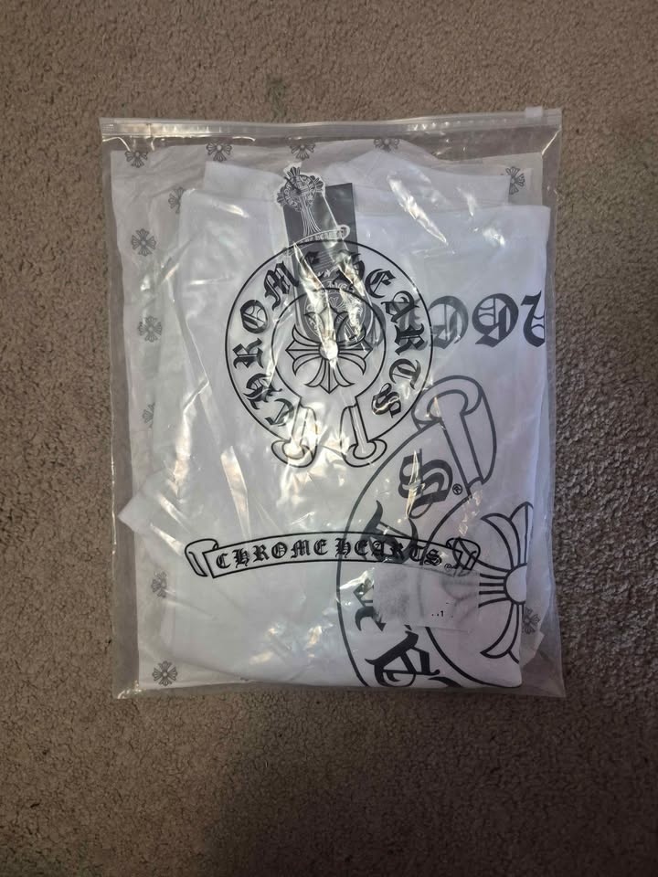 SIZE (M) White Chrome Hearts Longsleeve 1:1 - photo 4