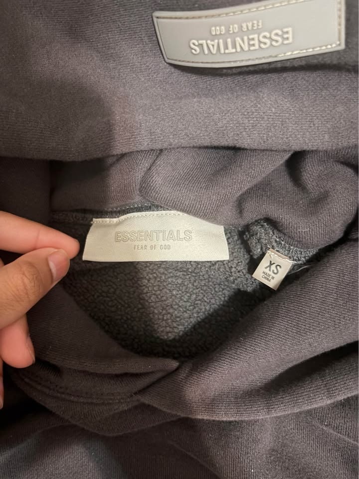 Fear of God Essentials 1977 Hoodie 'Iron' - photo 5