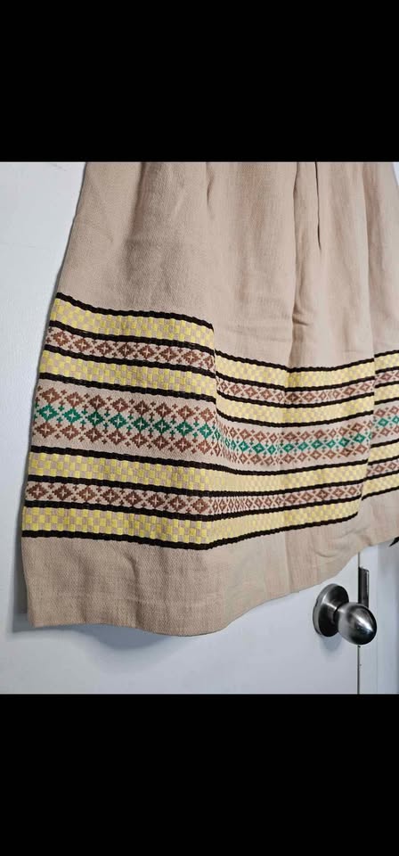 Size 28/29 vintage 70s Handmade Boho Skirt - photo 3