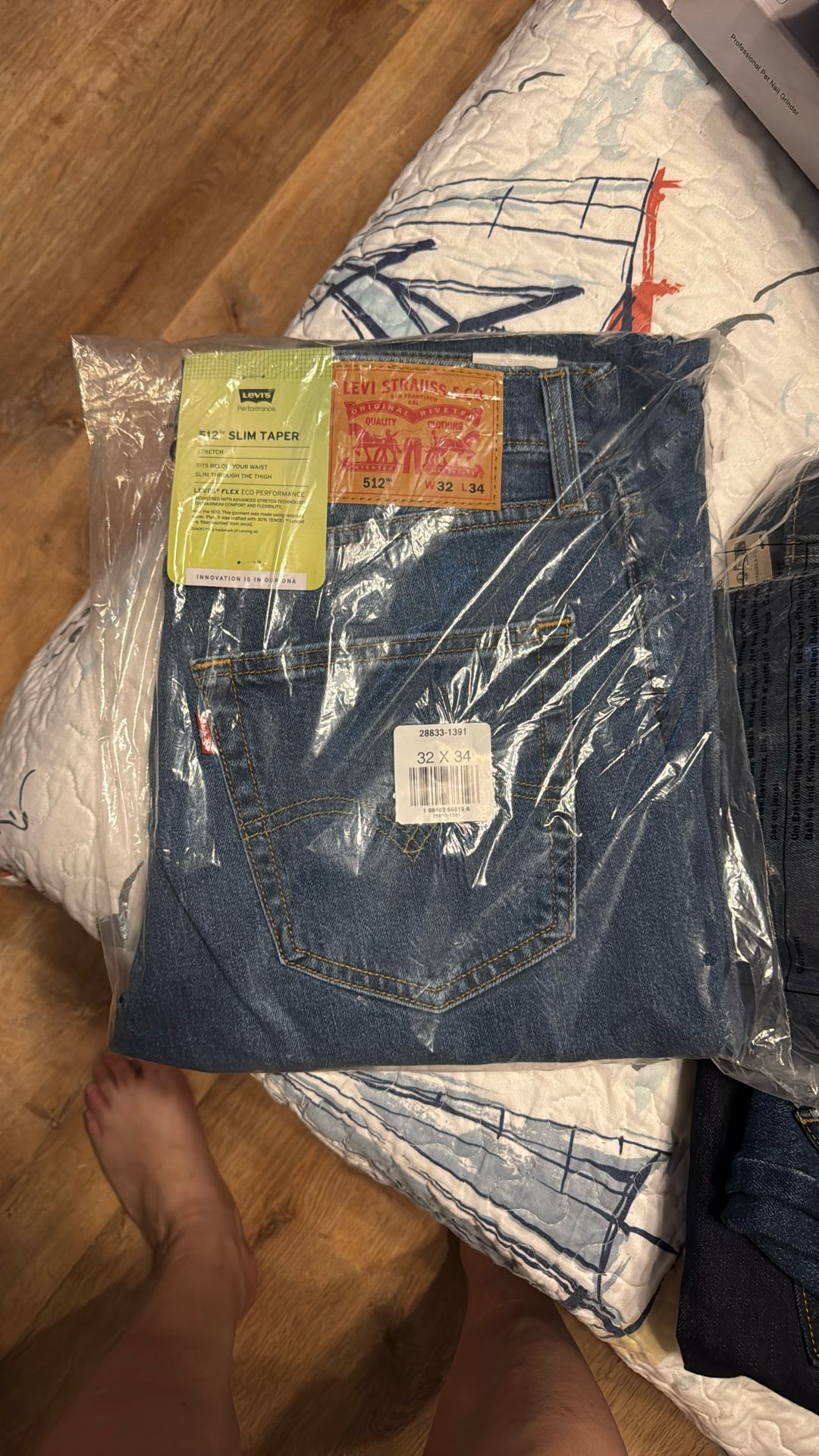 Levi Strauss 512 Jeans W32 L34