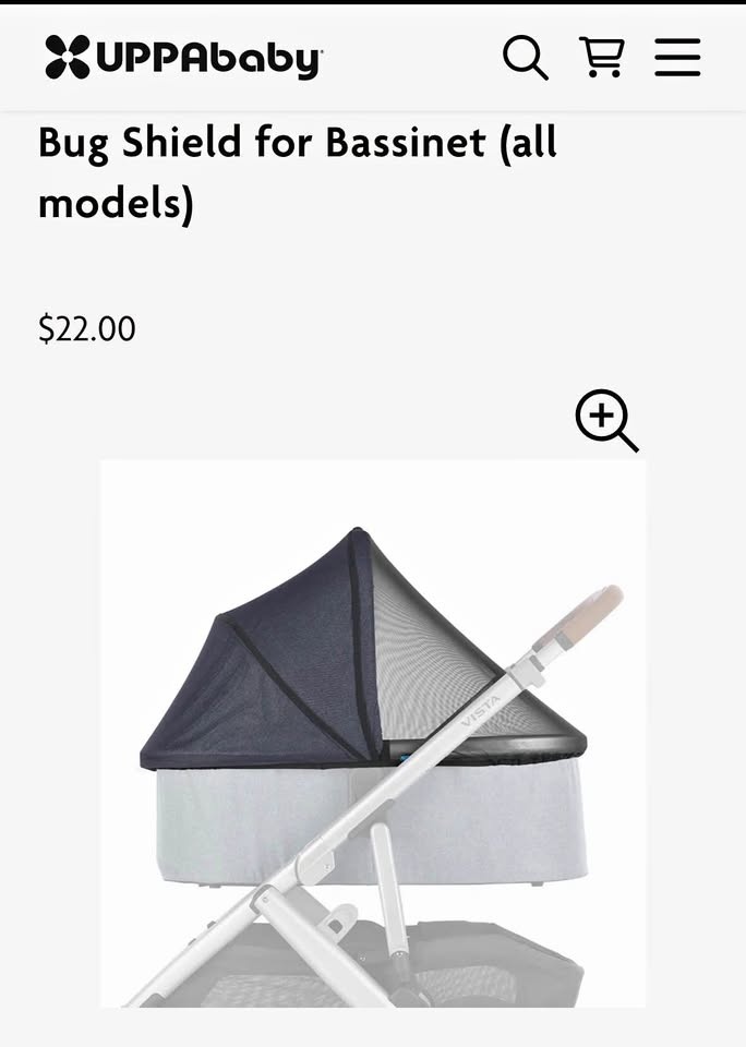 UppaBaby Bug Shield for Bassinet