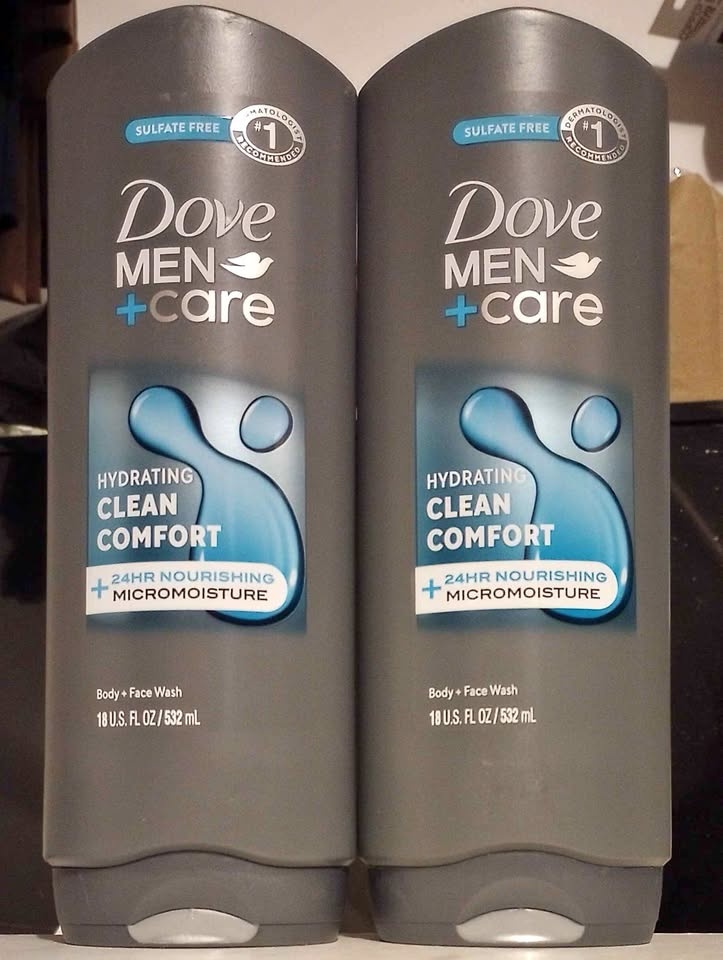 Dove Men Clean Comfort Body Wash - 2 for $10