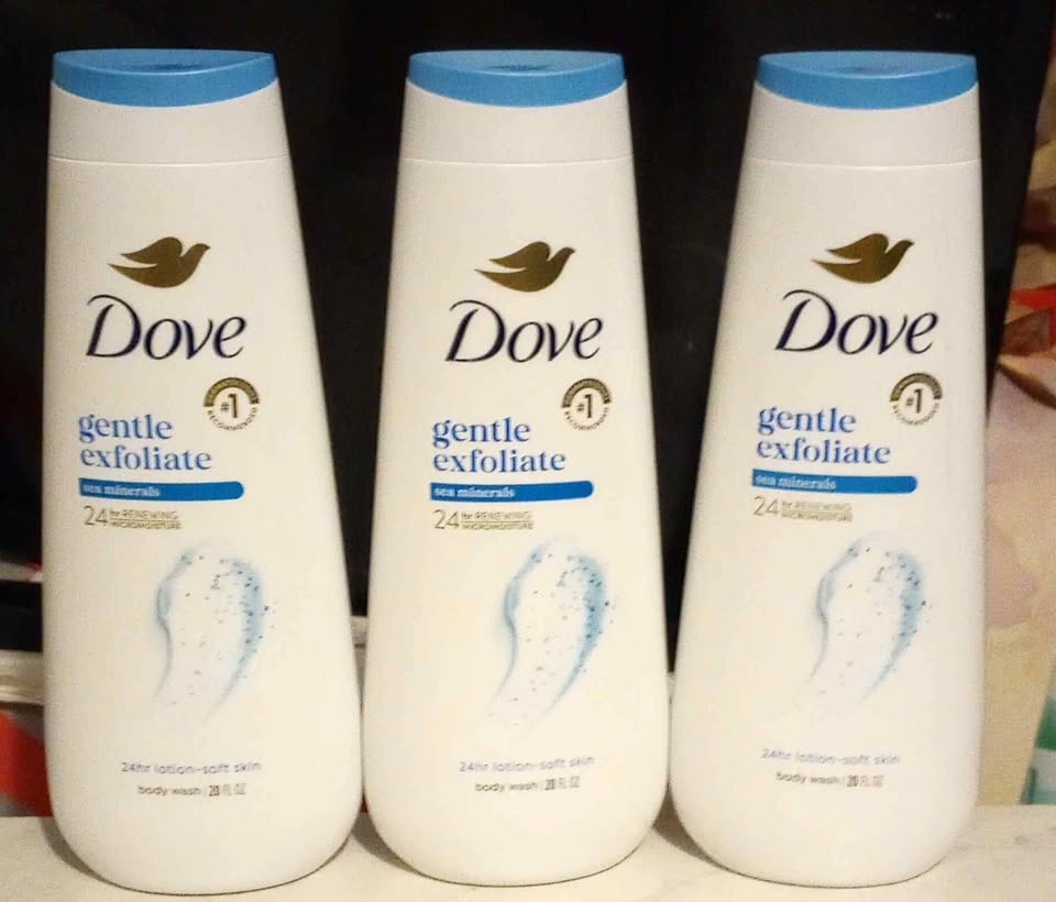 Dove Gentle Exfoliate Body Wash - 3 for $15