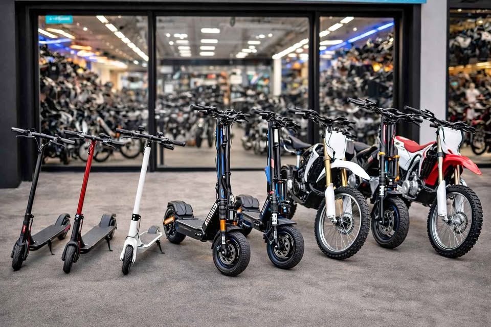 BUYING E SCOOTERS, E BIKES AND GAS/ELECTRIC SCOOTERS