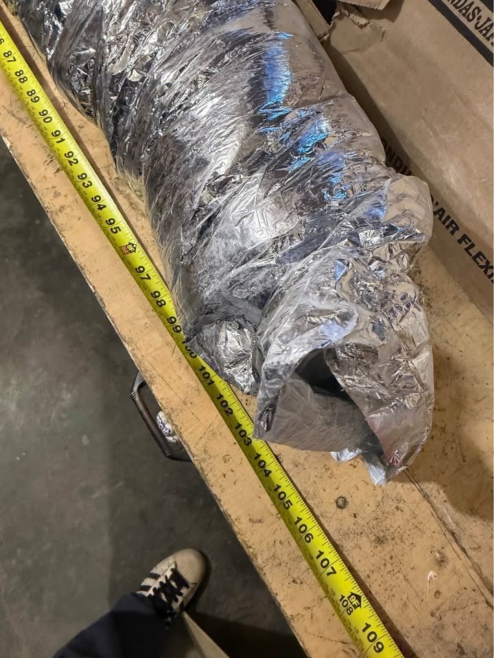 Insulated flexible ducting 4 inch x 9’ & 6’ ft - photo 2