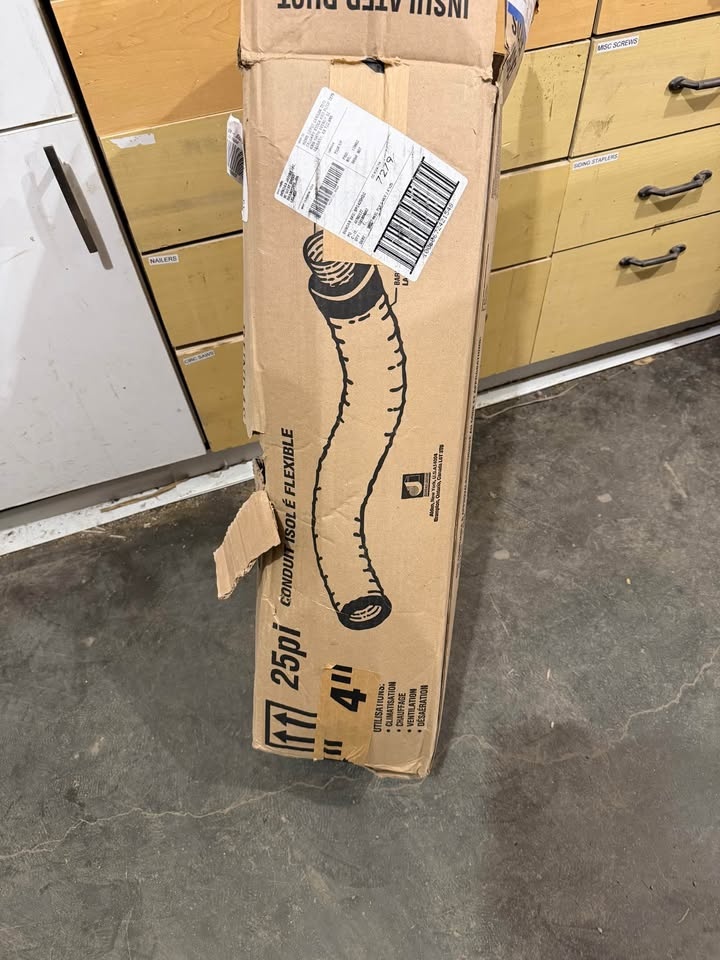 Insulated flexible ducting 4 inch x 9’ & 6’ ft - photo 4