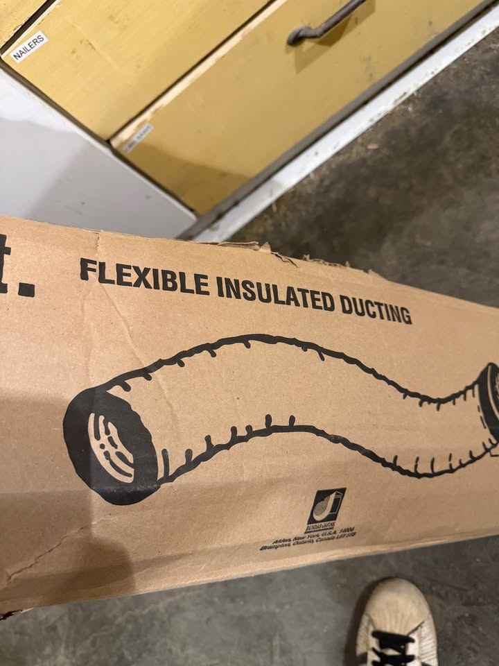 Insulated flexible ducting 4 inch x 9’ & 6’ ft - photo 5