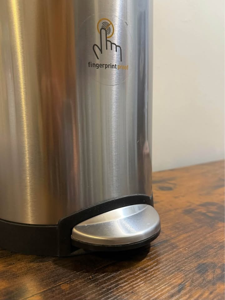 Simplehuman 6 Liter Trash Can-New (original price $50) - photo 3