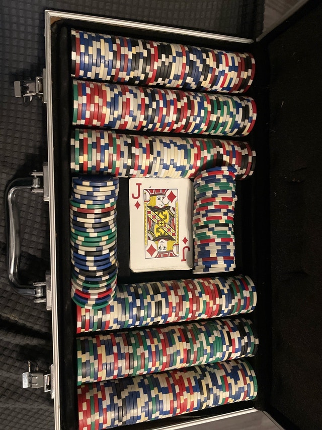 Poker Set with Case