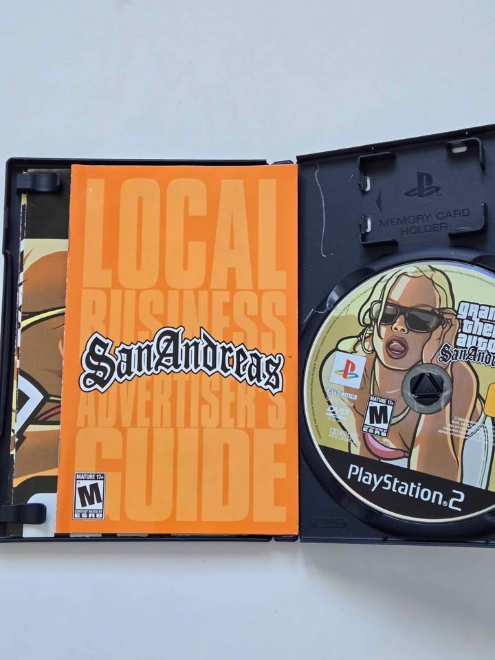 Grand Theft Auto San Andreas Playstation 2 - photo 3