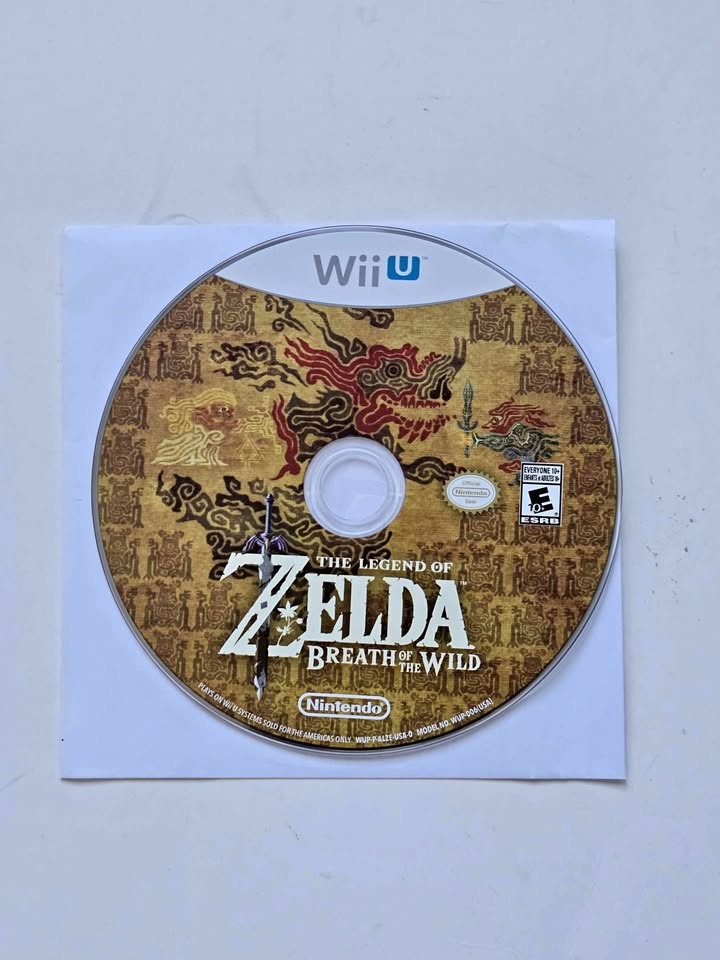 Legend of Zelda Breathe of the Wild Wii U