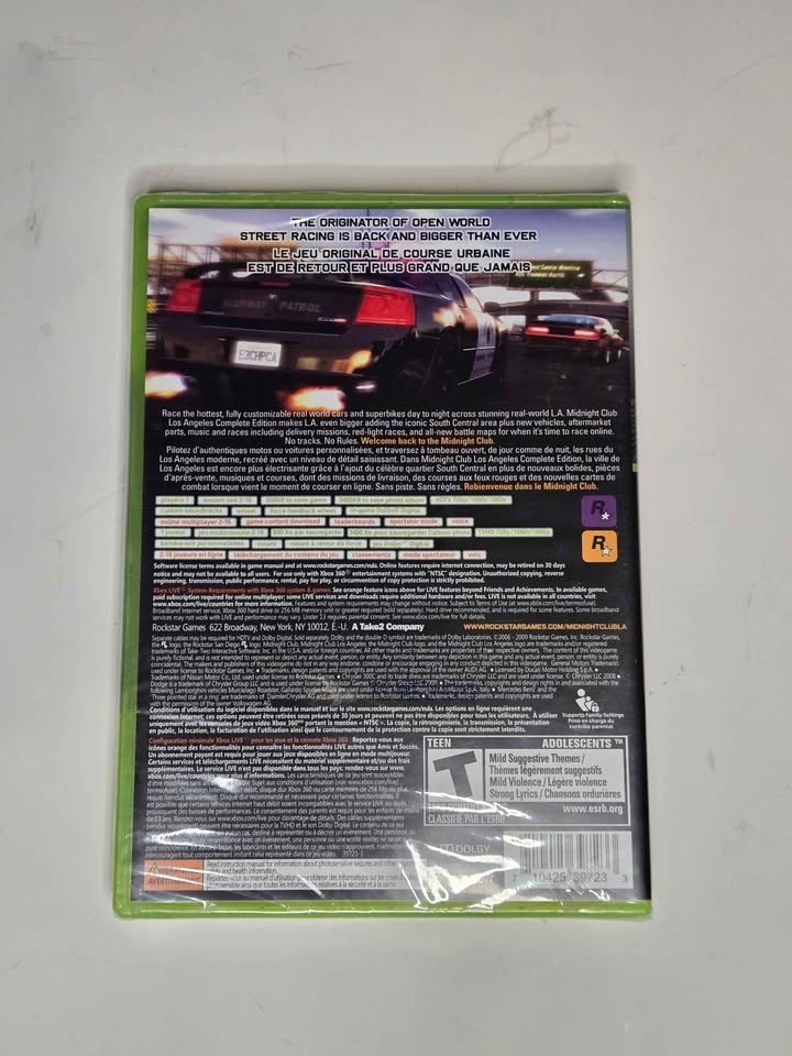 Midnight Club: Los Angeles Complete Edition Xbox 360 - photo 2