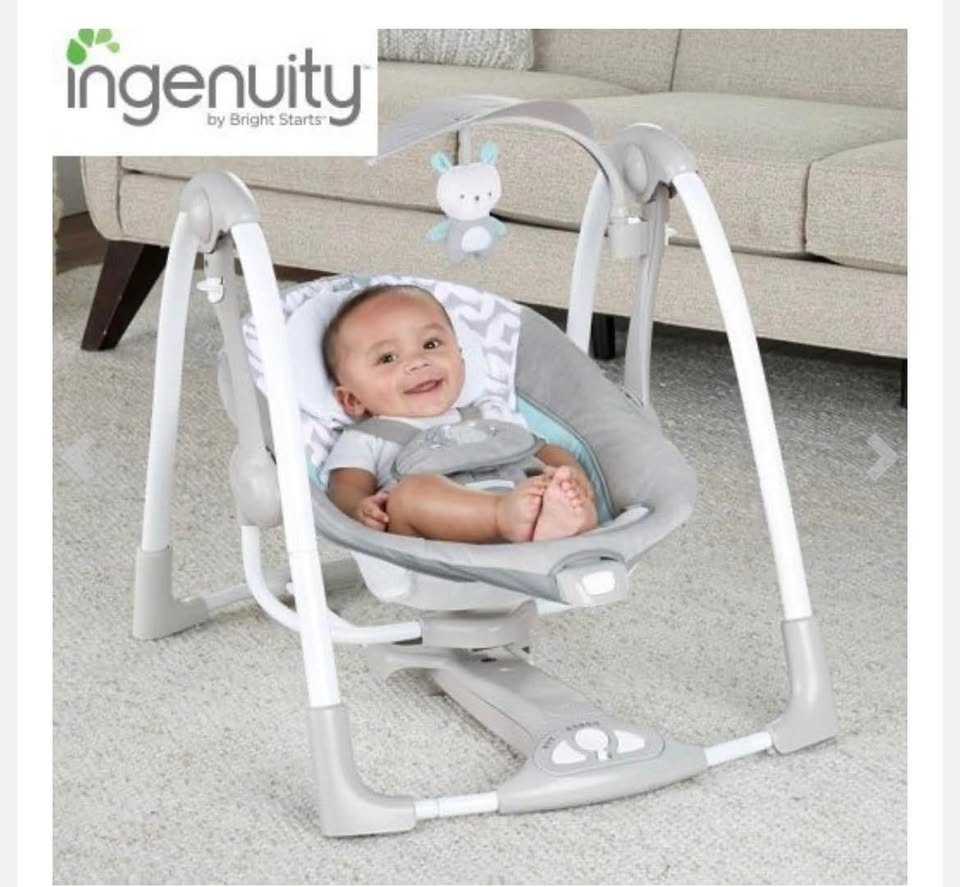 Ingenuity ConvertMe Swing-2-Seat - Portable Baby Swing - photo 2