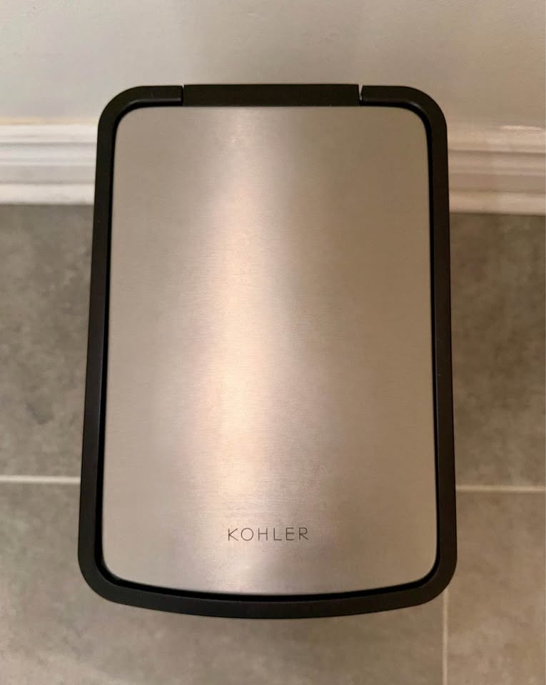 KOHLER 6L Stainless Steel Step Trash Can - photo 2