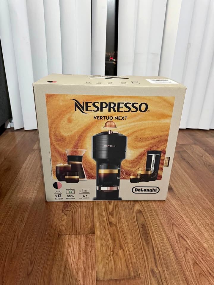 BRAND NEW Nespresso Vertuo Next (Rose Gold) + Welcome Capsules!
