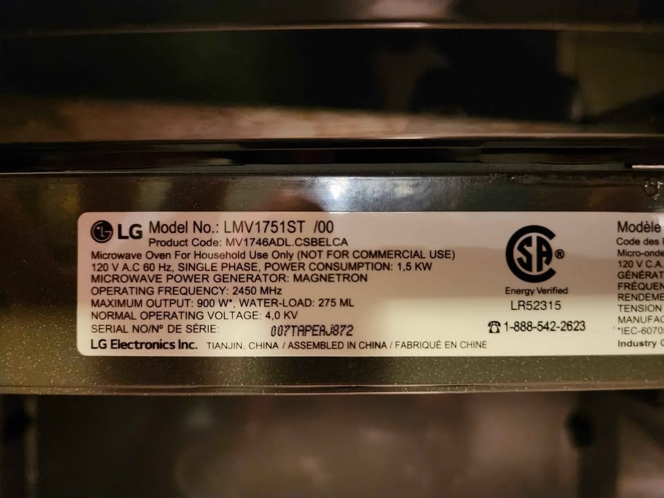 LG Over-the-Range Microwave - Stainless Steel - photo 5