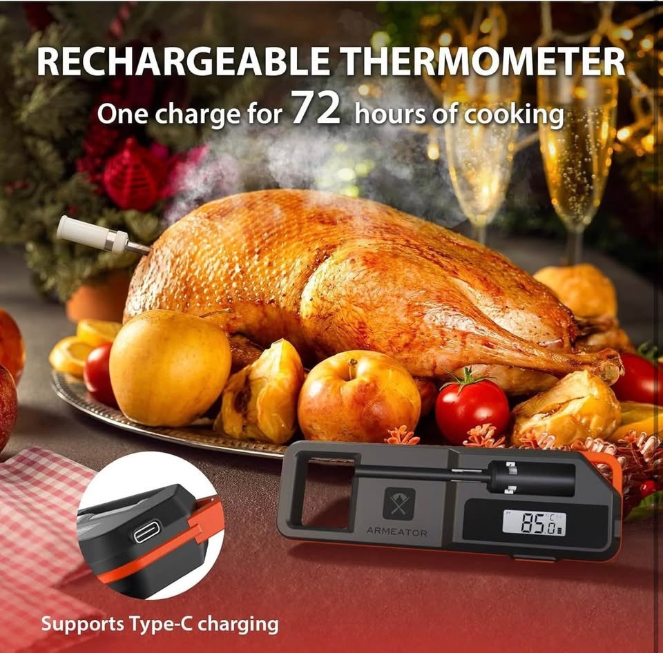 Smart Meat Thermometer Digital Instant Read Wireless Cooking - photo 4