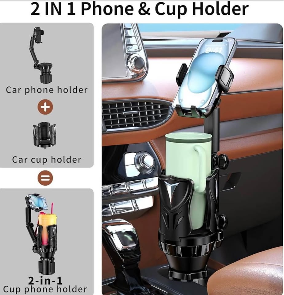 Car Cup Holder Phone Mount - photo 2
