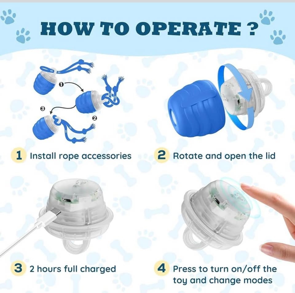 Interactive Dog Toy - Motion Activated Ball - photo 5