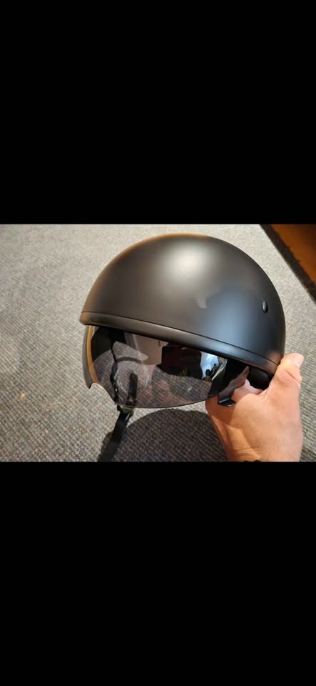 Baseball Cap Motorcycle Helmet - photo 3