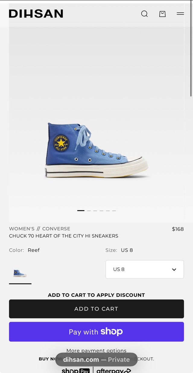 Converse Chuck Taylor’s 70 Heart of the City Shoes - photo 5