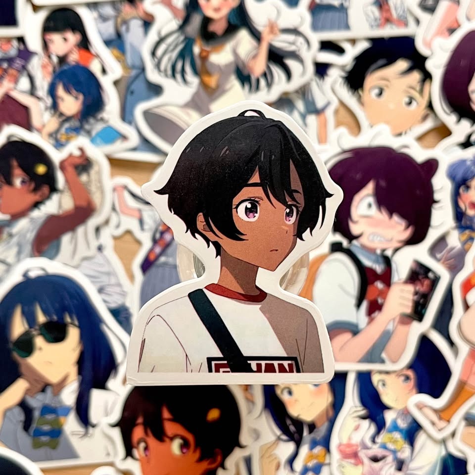 Pack of 52 Anna Yanami Too Many Losing Heroines Anime Stickers - photo 2