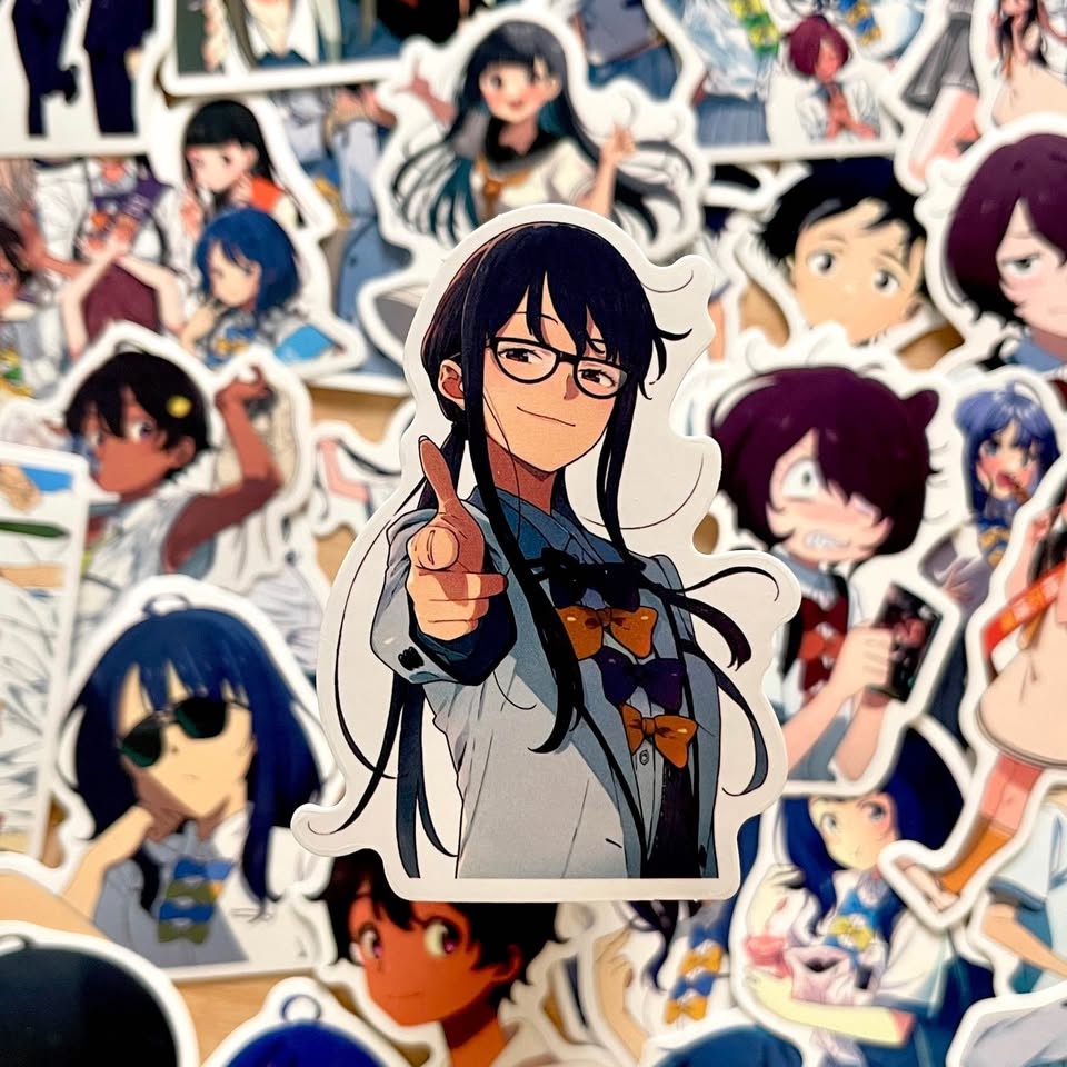 Pack of 52 Anna Yanami Too Many Losing Heroines Anime Stickers - photo 3