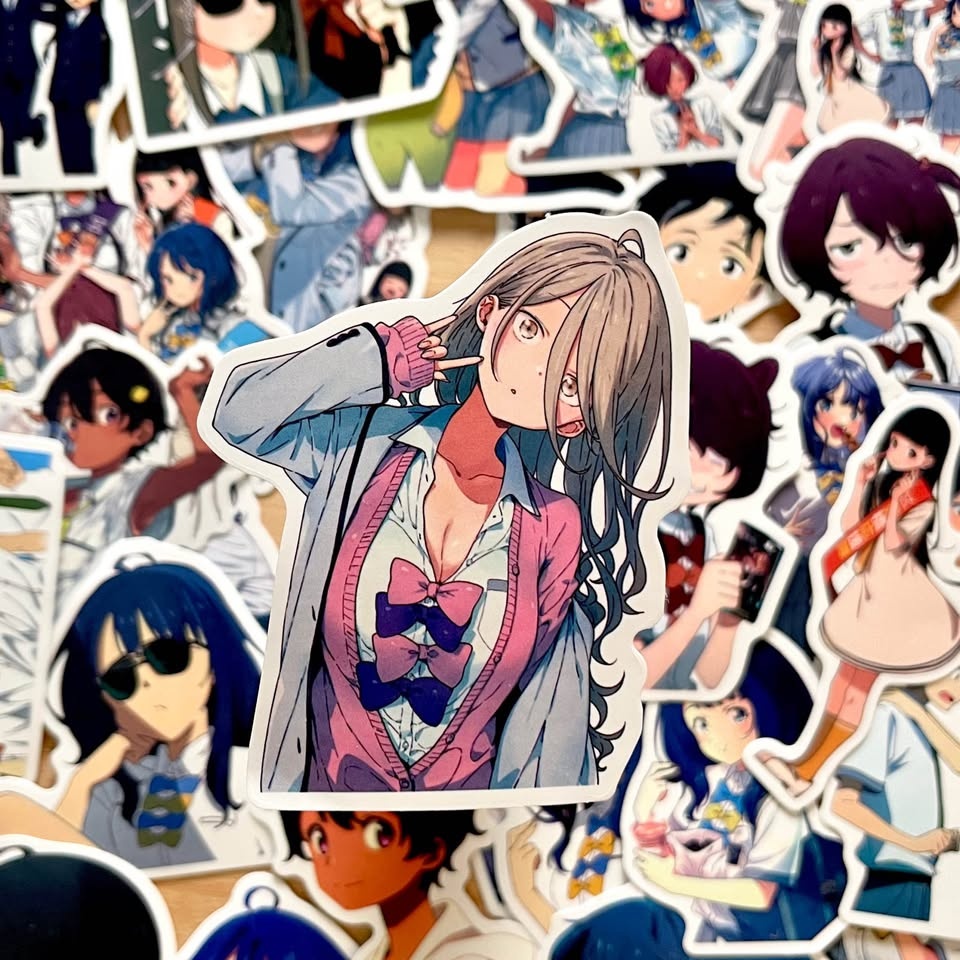Pack of 52 Anna Yanami Too Many Losing Heroines Anime Stickers - photo 5