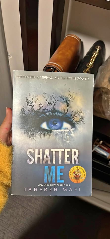 Shatter Me and Unravel Me by Tahereh Mafi