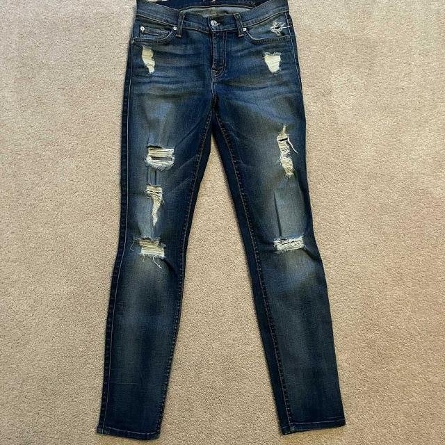 7 For All Mankind The Ankle Skinny - Size 25 - photo 3