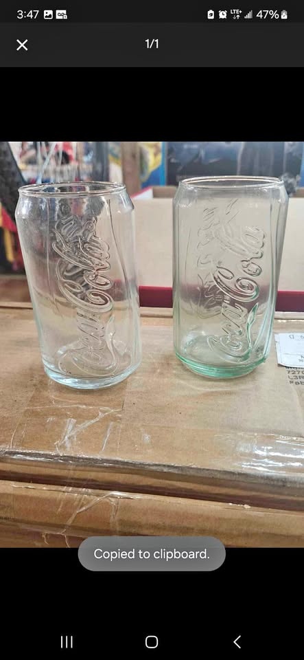 Coca-Cola Can Glasses