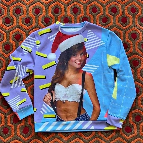 🏆 Kelly Kapowski Saved by the Bell Sweater Retro 90's S/M