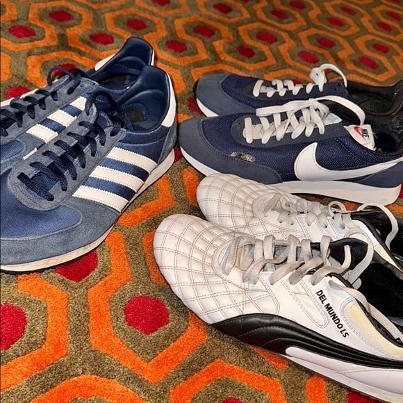 🏆 3 Pairs of Shoes Nike Adidas Puma size 10US