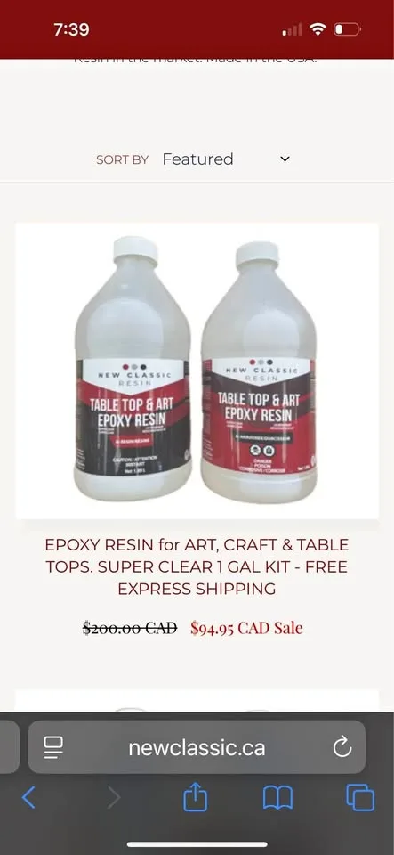 Epoxy resin kit includes molds and pigments Brand new thumbnail