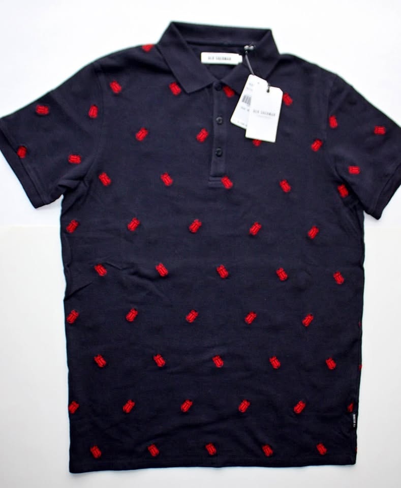 🏆 Ben Sherman Bug Polo Men's Size M New w/ Tag