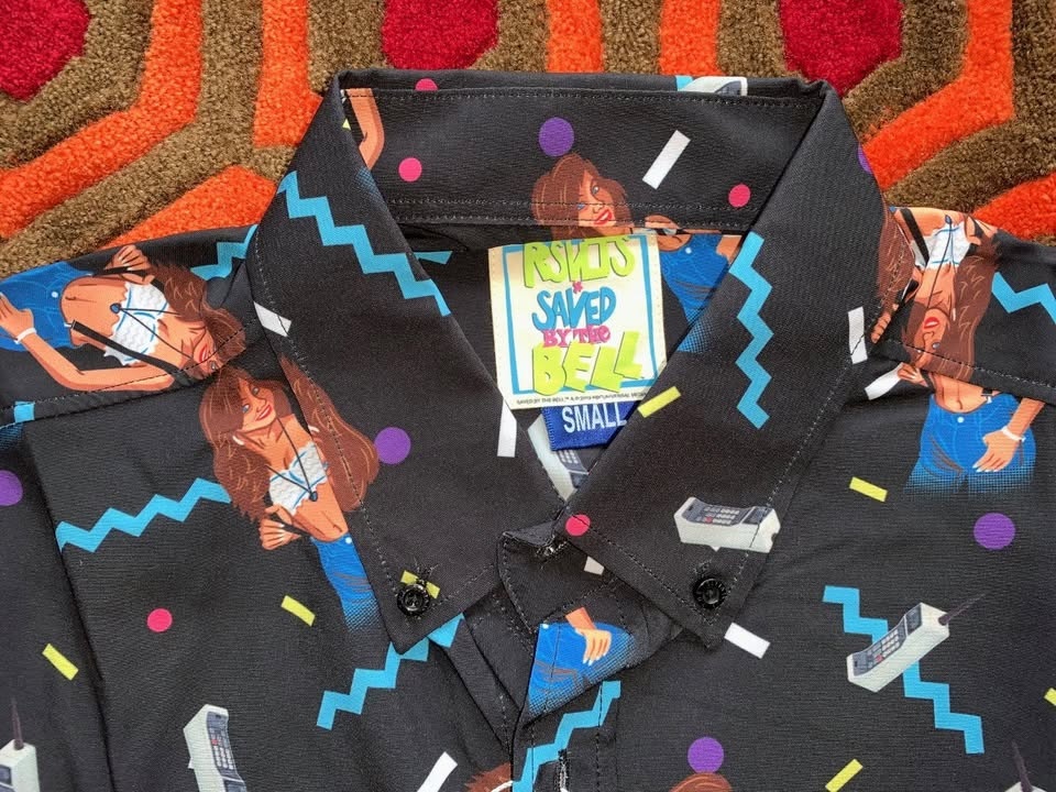 🏆 RSVLTS x Saved by the Bell Kelly Kapowski Shirt - Men's Small - photo 5