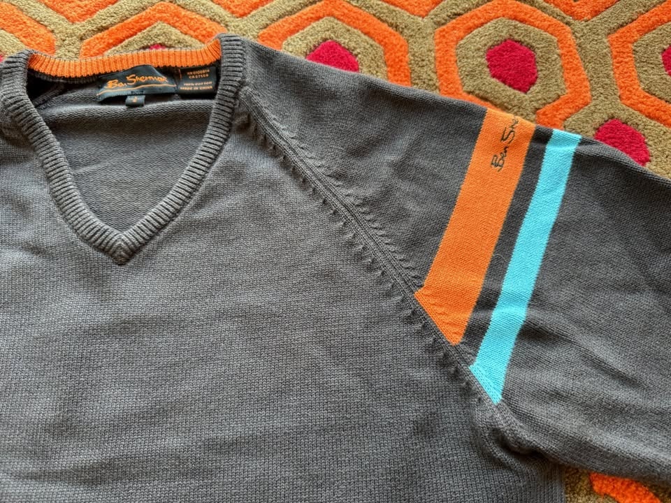 🏆 Ben Sherman Sweater Pullover Men's Size Small - photo 4