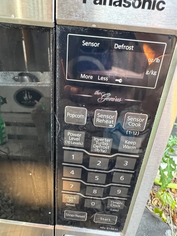 Panasonic microwave image indicator(4)