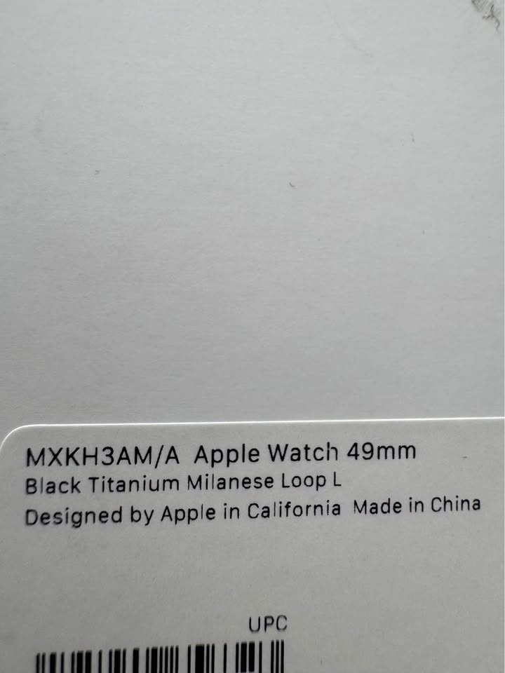 Apple Watch Ultra 49mm Titanium Milanese Loop Band - photo 3