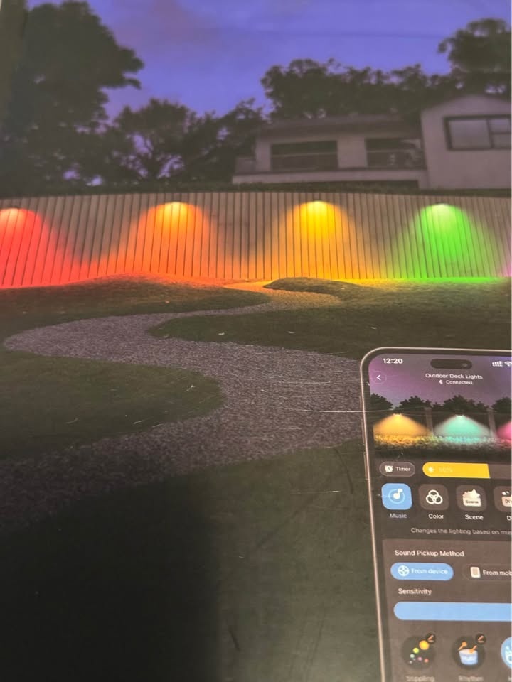 Govee Outdoor Deck Lights - photo 2