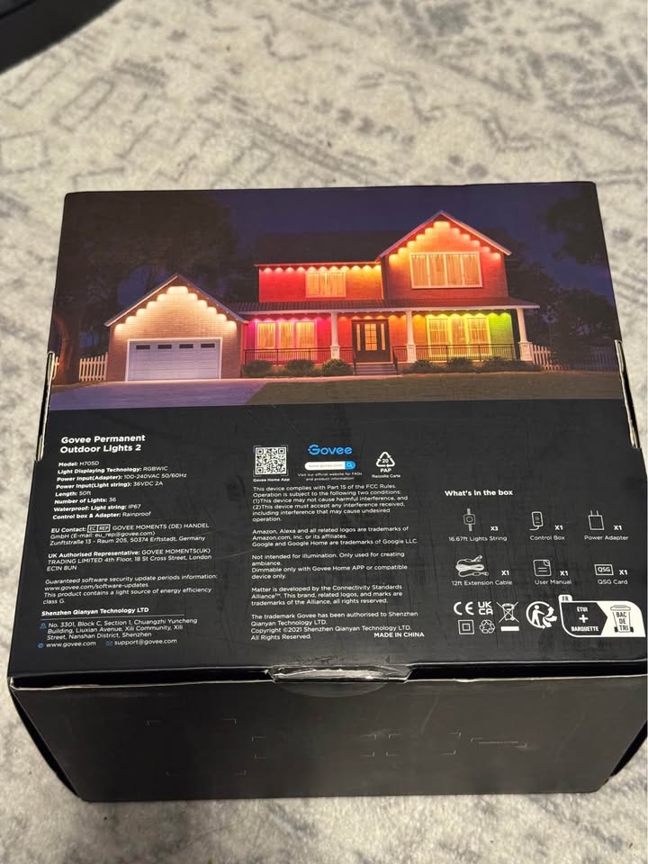 Govee Permanent Outdoor Lights 2 - 36 Lights - photo 3