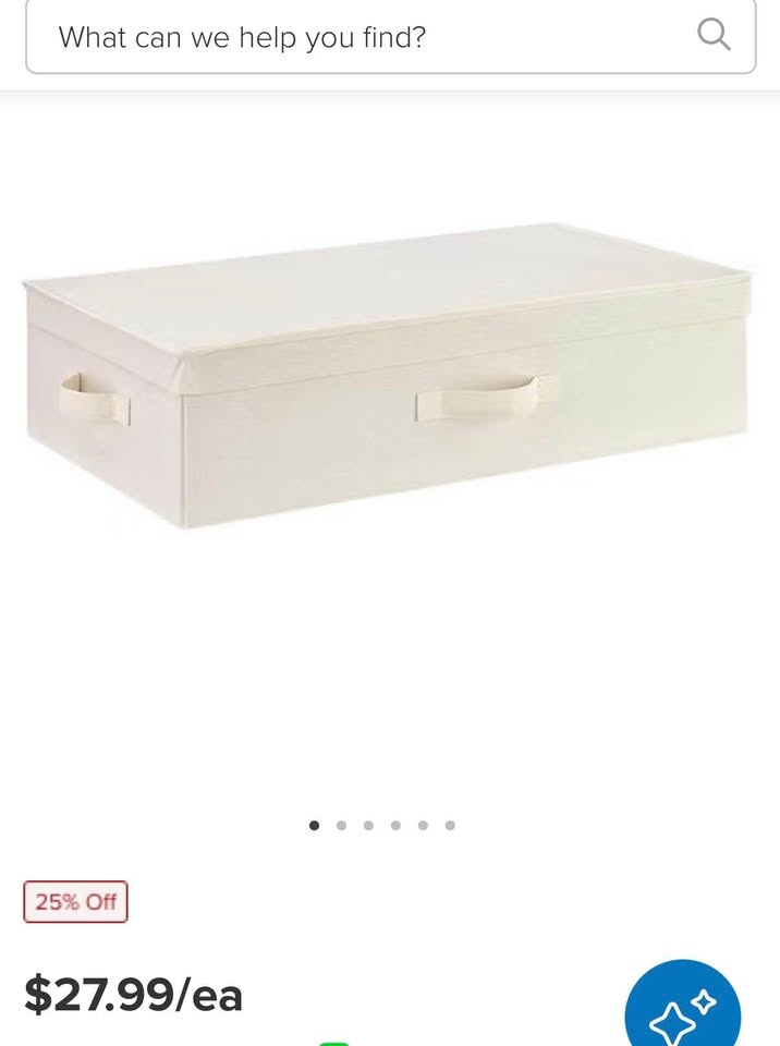 Moving Sale - Fabric Storage Organizers (Set of 3) - photo 4