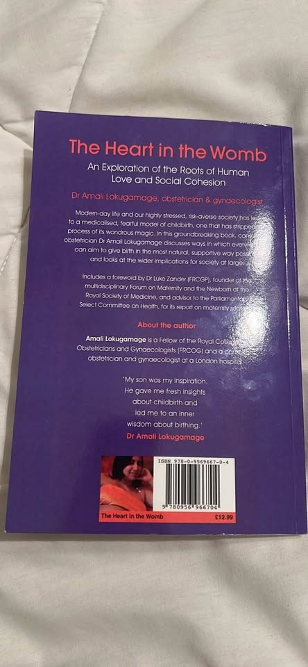 The Heart in the Womb by Dr. Amali Lokugamage - photo 2
