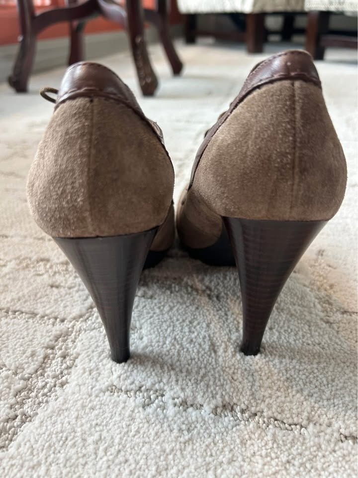 Nine West Oxford-Style Heels – Size 5.5 – Never Worn - photo 3