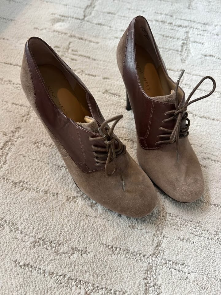 Nine West Oxford-Style Heels – Size 5.5 – Never Worn - photo 4